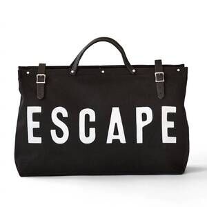NEW FORESTBOUND unisex - escape canvas utility bag in black